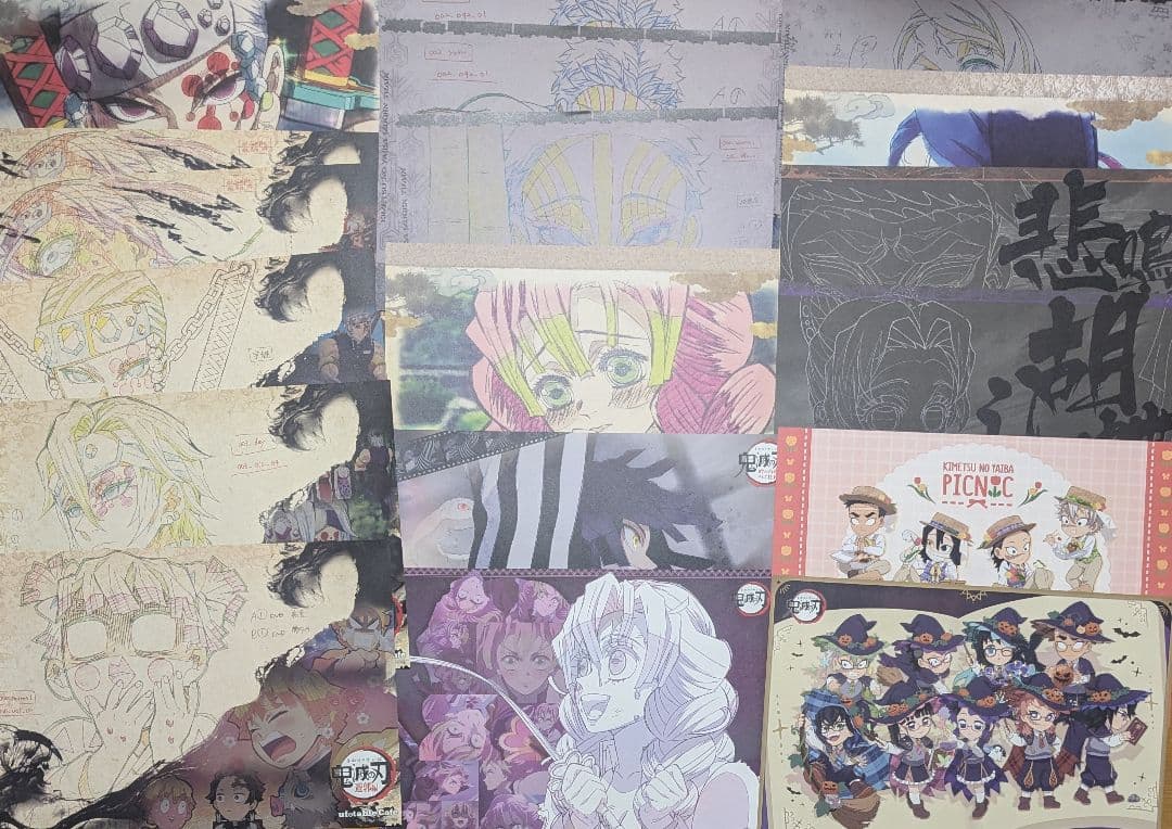 鬼滅の刃 カフェ ダイニング ランチョンマット まとめ売り オマケ付き