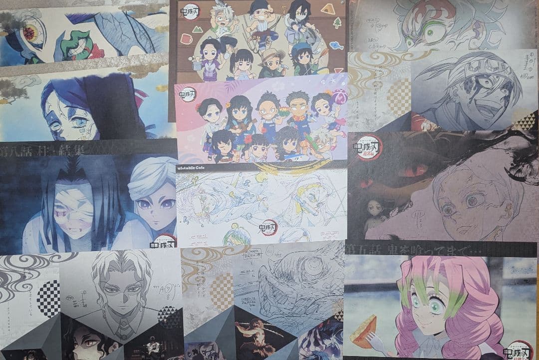 鬼滅の刃 カフェ ダイニング ランチョンマット まとめ売り オマケ付き