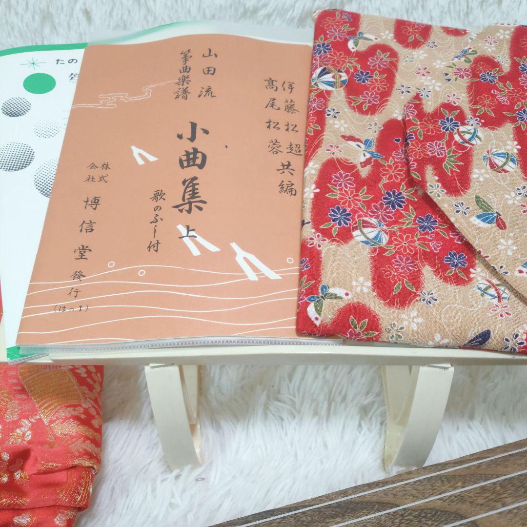 【美品】十三弦琴　和楽器　弦楽器 すだれ彫り 高級琴柱付き