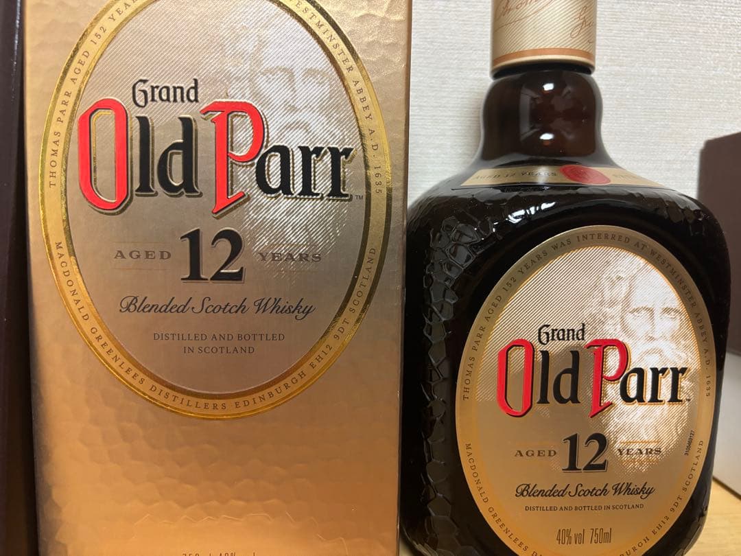 Old Parr 18年 & 12年 3本飲み比べセット　750ml
