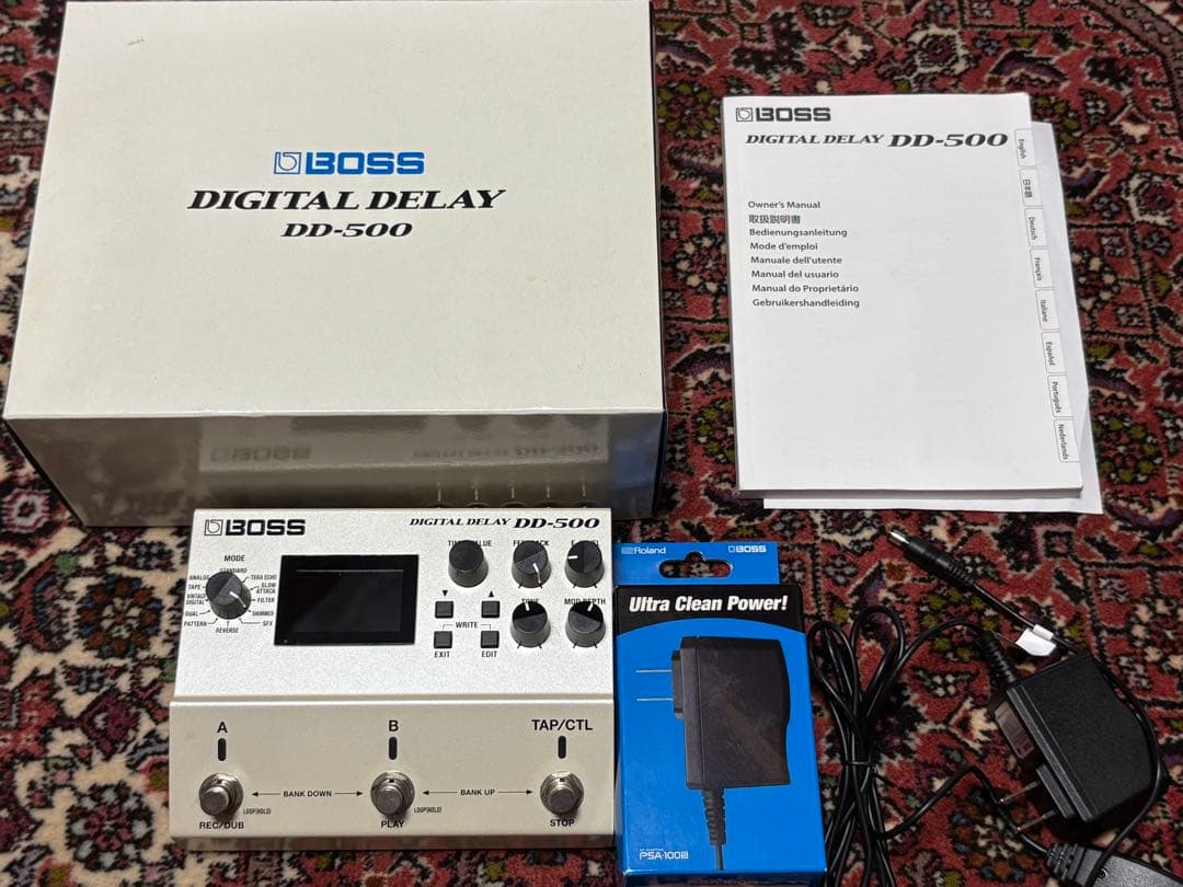 BOSS ボス - エフェクター／デジタル ディレイ DD-500 中古