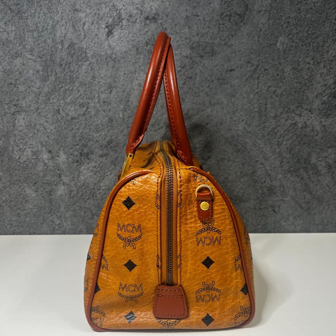 MCM ハンドバッグ ミニボストン ヴィセトス ブラウン 長財布セット