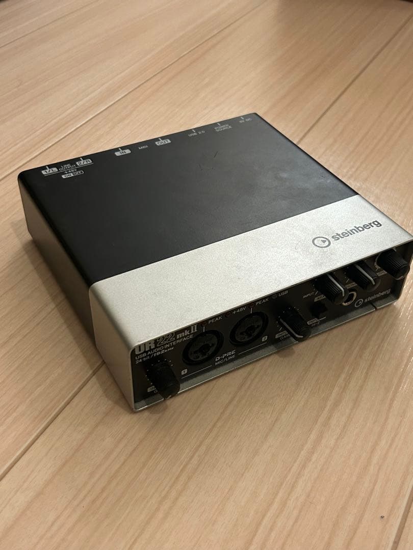 Steinberg UR22mkII オーディオインターフェイス