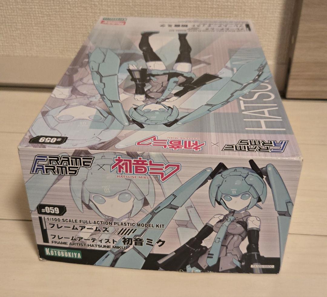 壽屋 フレームアームズ アーティスト 初音ミク 1/100プラモデル FA129