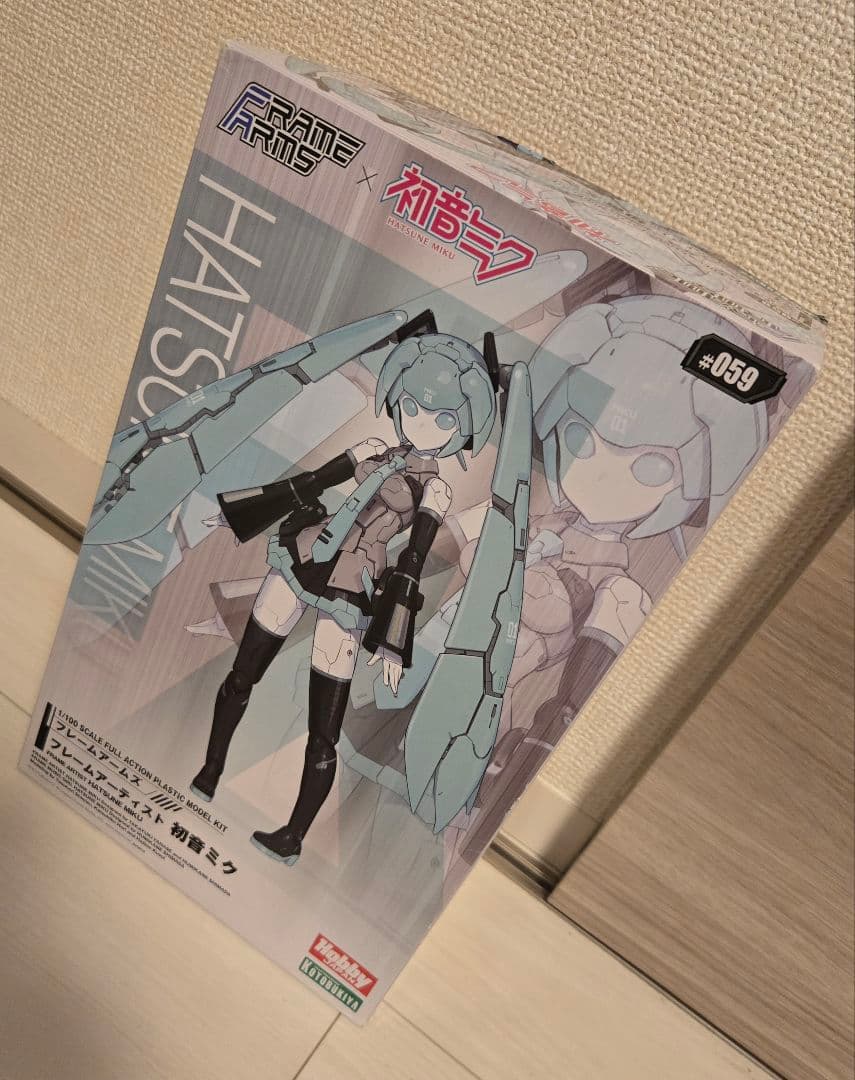 壽屋 フレームアームズ アーティスト 初音ミク 1/100プラモデル FA129