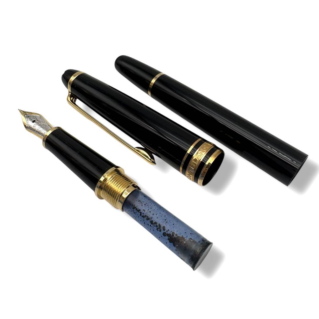 モンブラン 万年筆 マイスターシュテュック 4810 585 14K ブラック