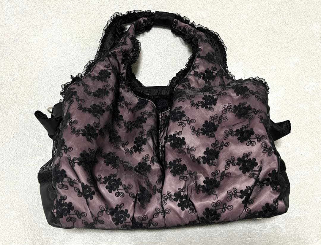 Luxe birdie⭐︎フルリールファセットキャリー ブラック リュクスバーディ