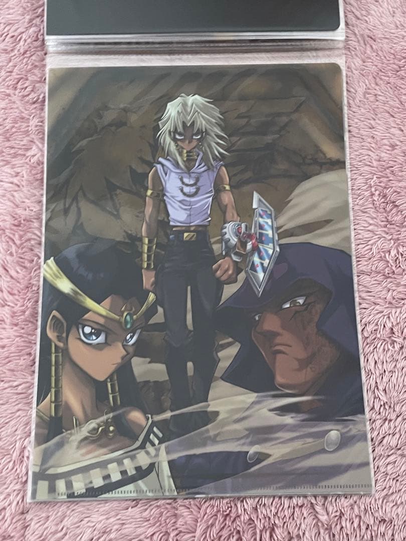 遊戯王　Yu クリアファイルセット　加々美高浩　カレンダー　未開封　海馬　バクラ