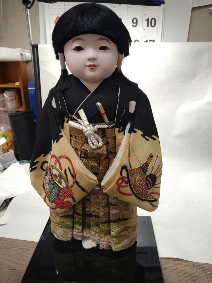 市松人形（男）松乾斎東光作