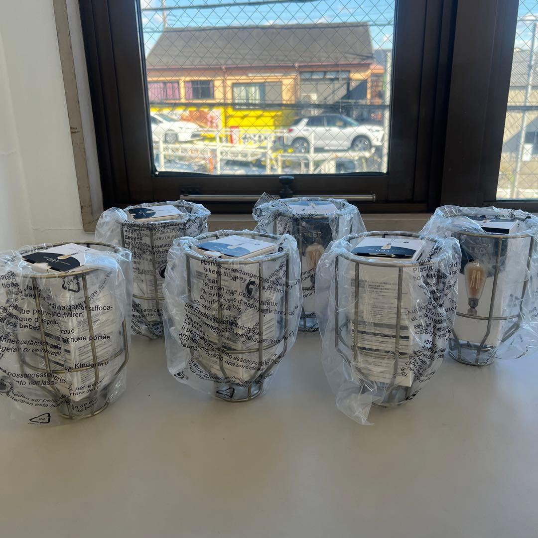 シーリングファン フィラメントLED 6灯 ゴールド JE-CF048 GD