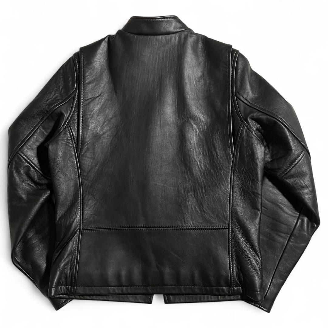 schott シングルライダースジャケット ラムレザー 羊革