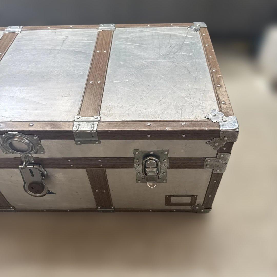 KOWA ビンテージ トランク アルミ 船舶 ケース ボックス アンティーク