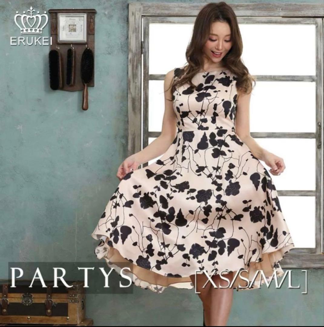 ERUKEI GINZA COUTURE 花柄 ドレス