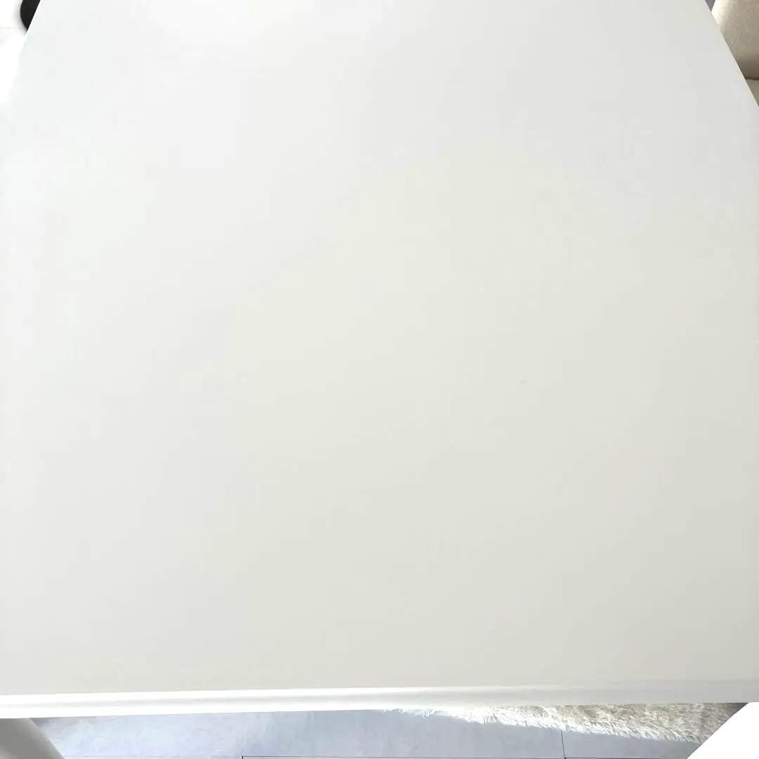 美品　IKEAダンデリード　ホワイトダイニングテーブル