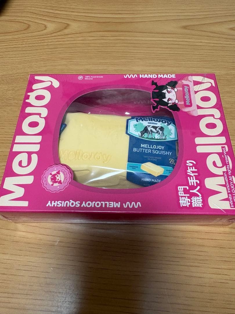 新品未開封　シュリンク付　Mellojoy メロジョイ　スクイーズ バター