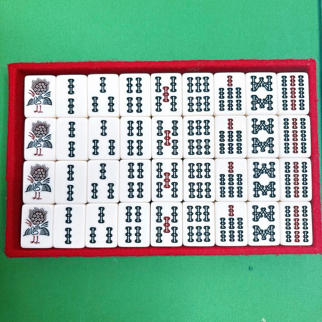 希少　TAKARA タカラ　キングバード　麻雀牌 大冠 重量牌 背柄