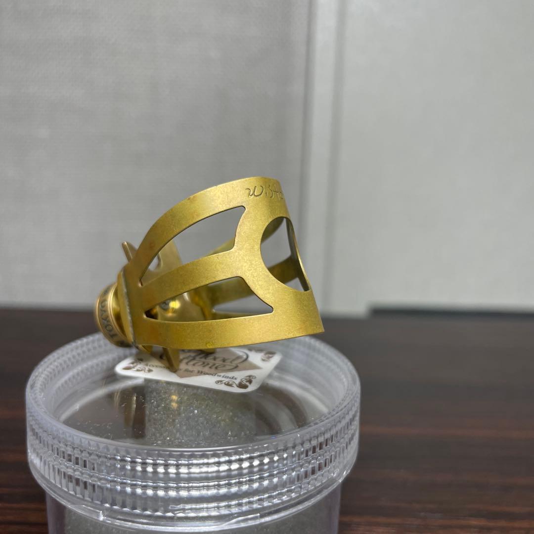 Wood Stone CLASSICリガチャー テナーサックス　リンクメタル用