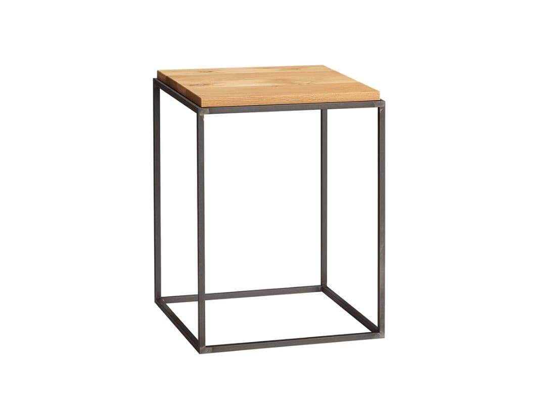 サイドテーブル・ナイトテーブル・ローテーブル IDEE FRAME SIDE TABLE White Oak Top