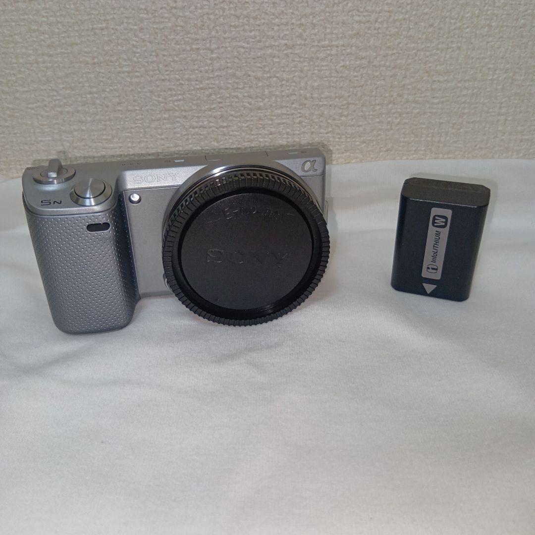 【ジャンク】SONY ミラーレス一眼 NEX-5N シルバー