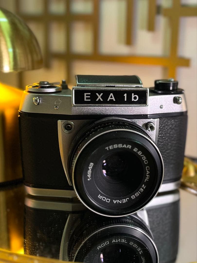 EXA 1b テッサー 50mm F2.8 カールツァイス 動作確認済 美品