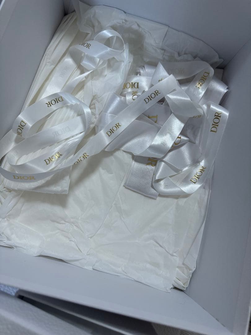 Diorのバック、アクセサリー、財布が入っていた空箱です。