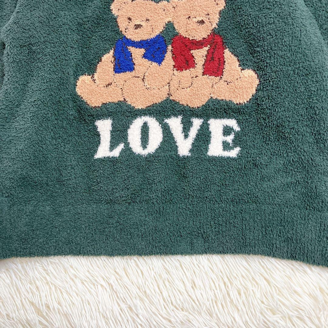 ジェラートピケ　gelato pique クマ刺繍ルームウェアセット　パジャマ