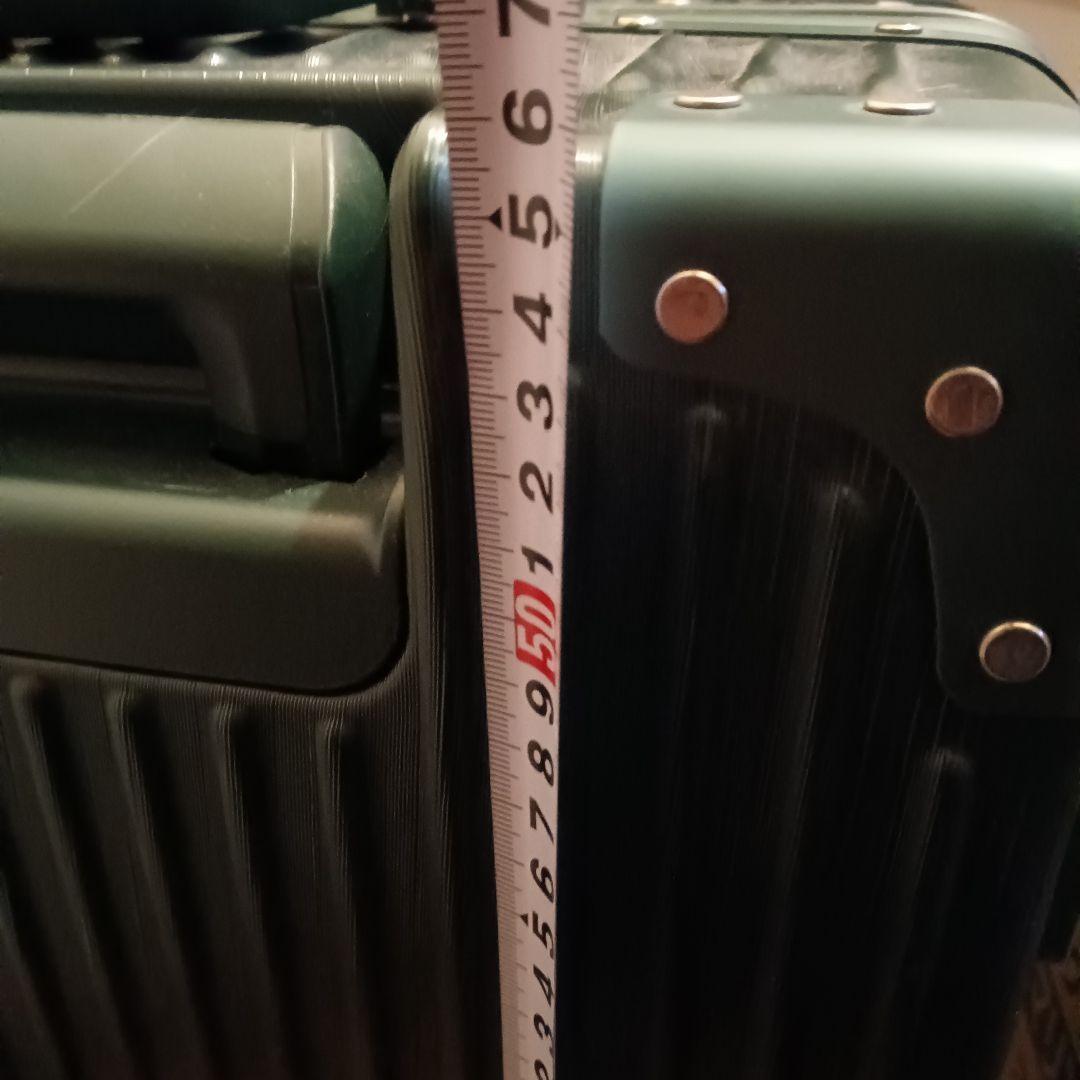 ダークグリーン ダイヤル式TSA キャリーケース スーツケース トラベル