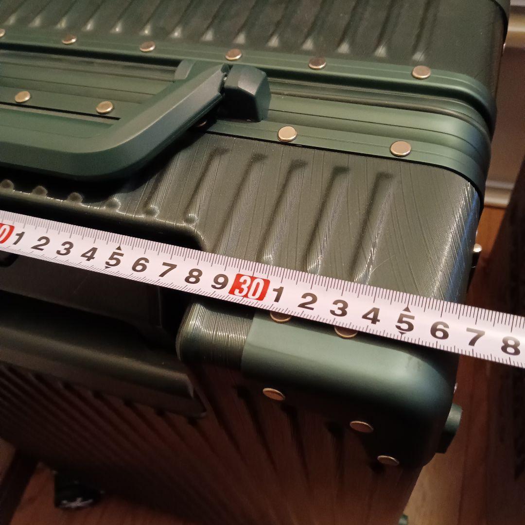 ダークグリーン ダイヤル式TSA キャリーケース スーツケース トラベル