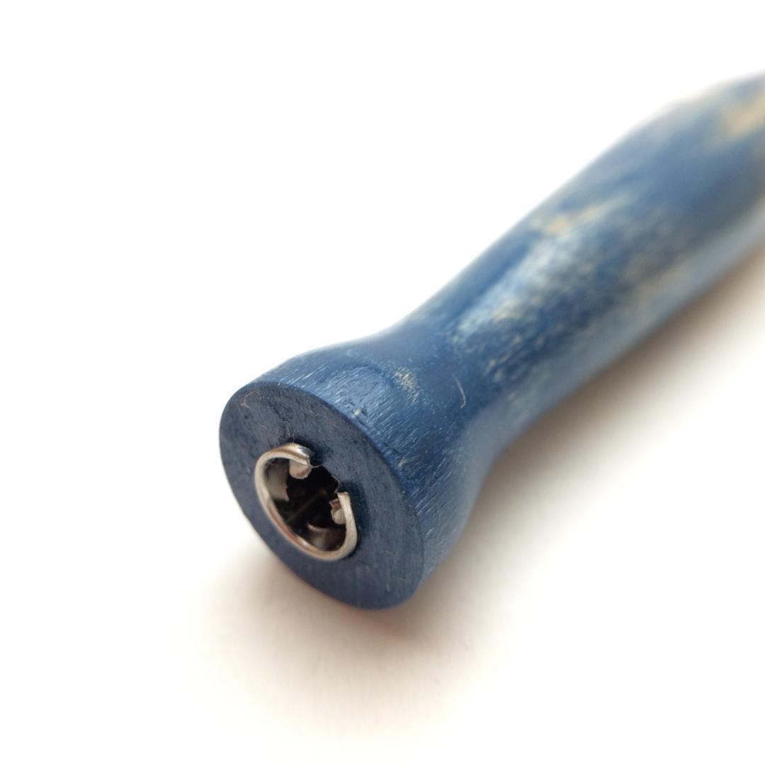 【作家一点物 極稀少】■ninepen サントリーニ ペン軸 ポプラ製■