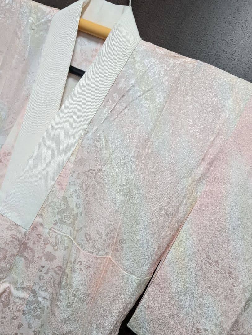 （新品未着用）辻が花付下げ訪問着＆辻が花柄長襦袢セット　翠山工房　やまと