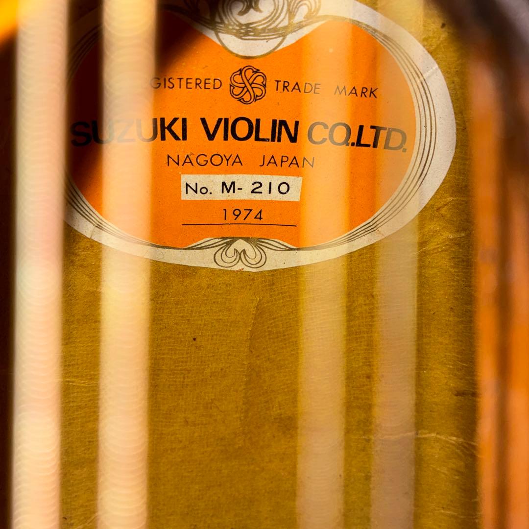 極美品　Suzuki マンドリンM-210 1974年 ジャパンビンテージ