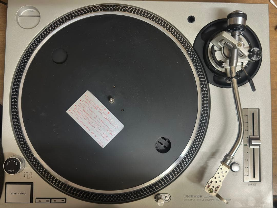 TECHNICS SL-1200MK3D ターンテーブル1台