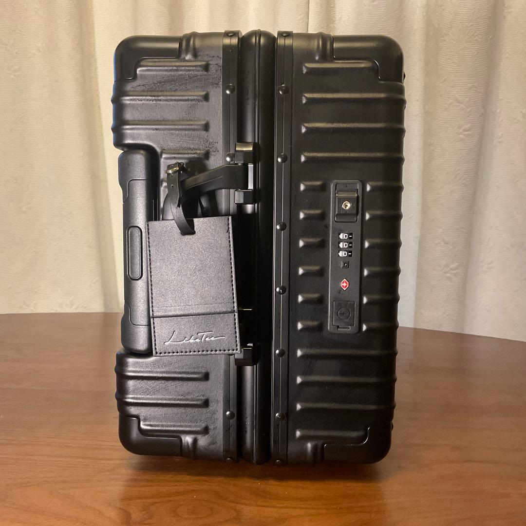 リベティ多機能キャリーケース マットブラックSサイズ