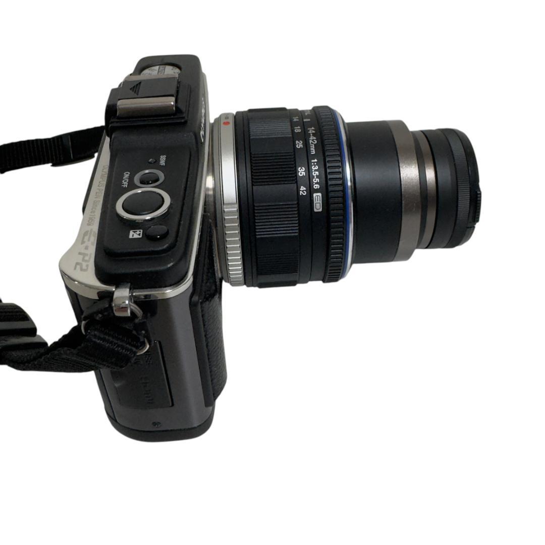 美品OLYMPUS オリンパス 高機能ミラーレス一眼レフカメラ PEN E-P2