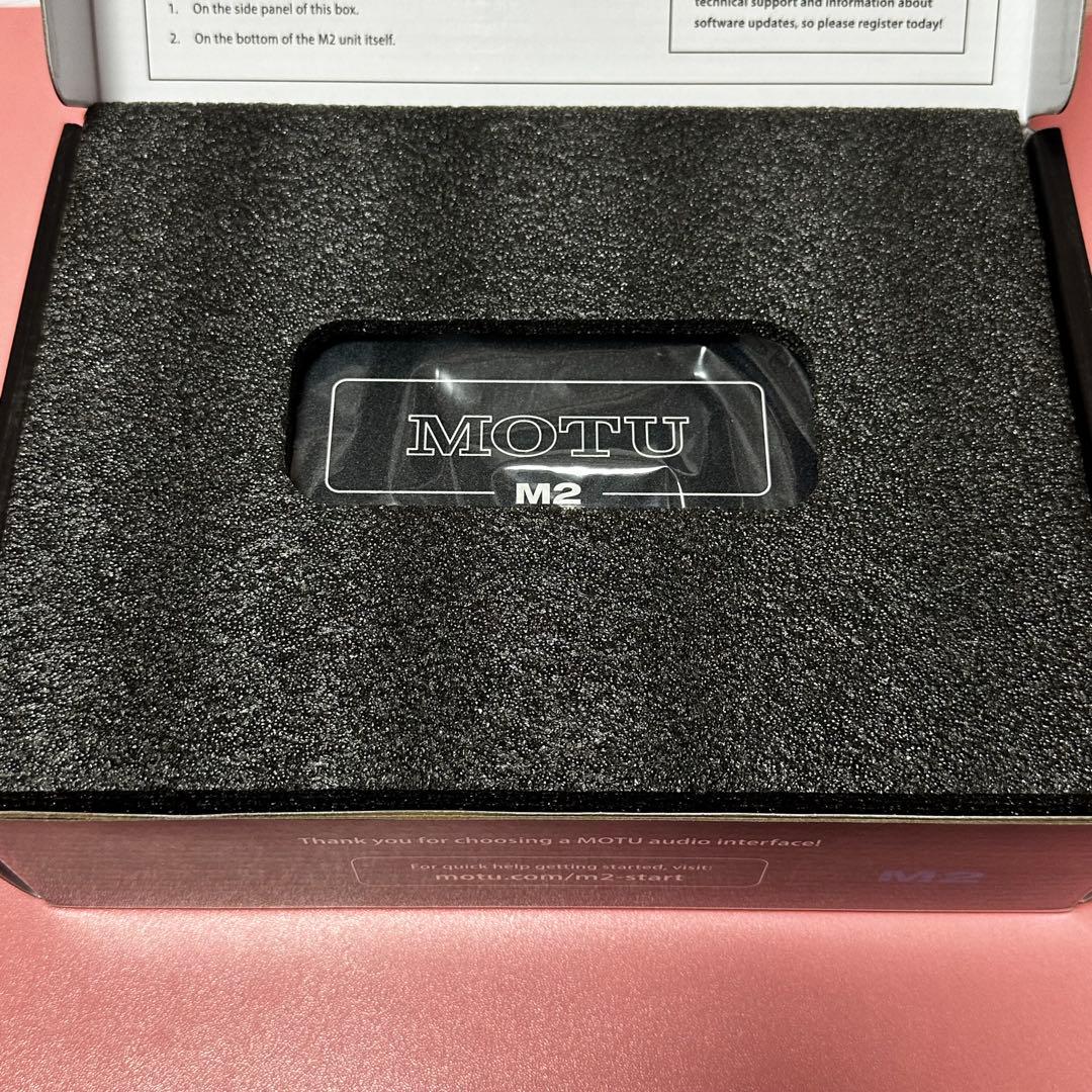 マ*ネ様 【美品】MOTU M2 2-in/2-out USBオーディオインター