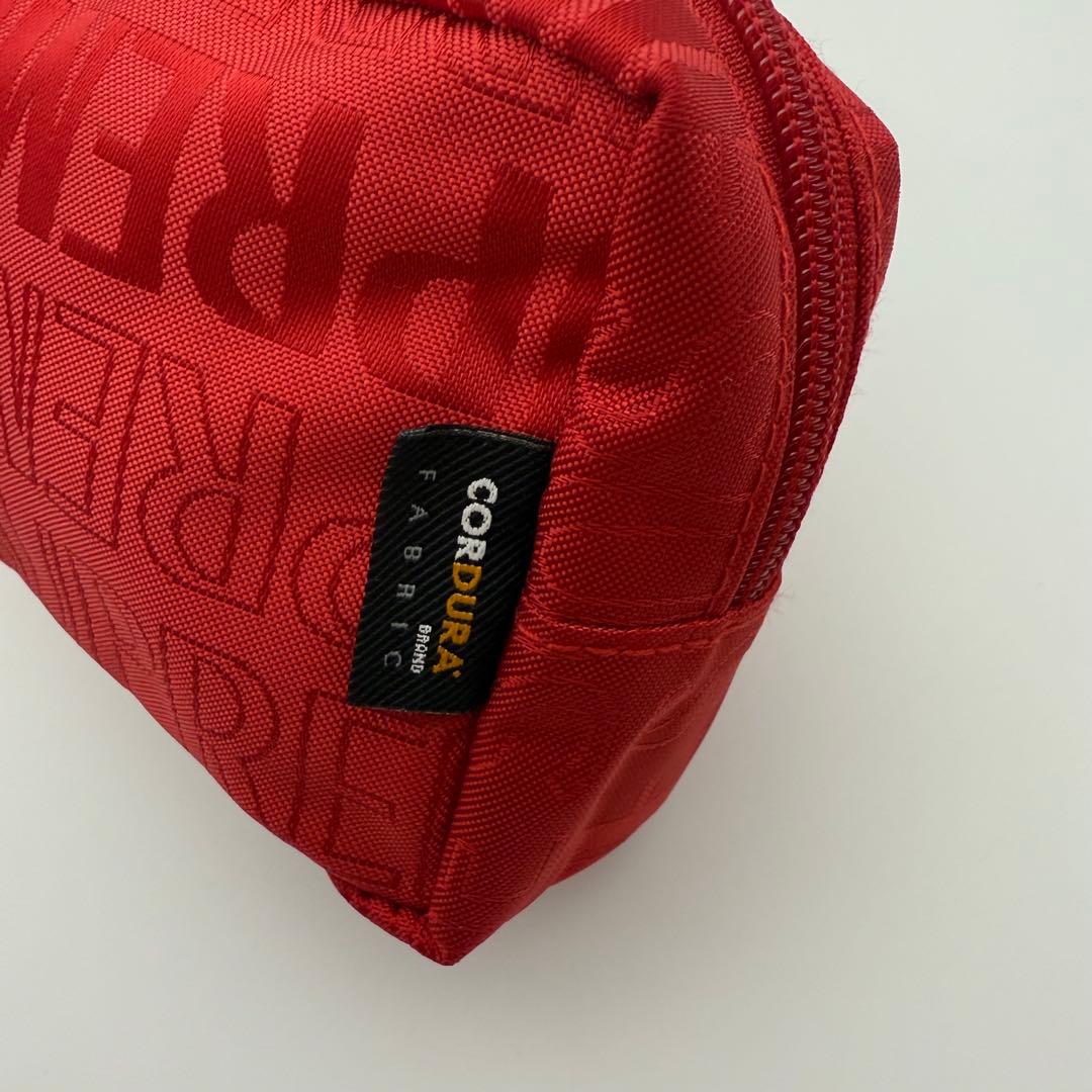 シュプリーム supreme オーガナイザーポーチ 赤