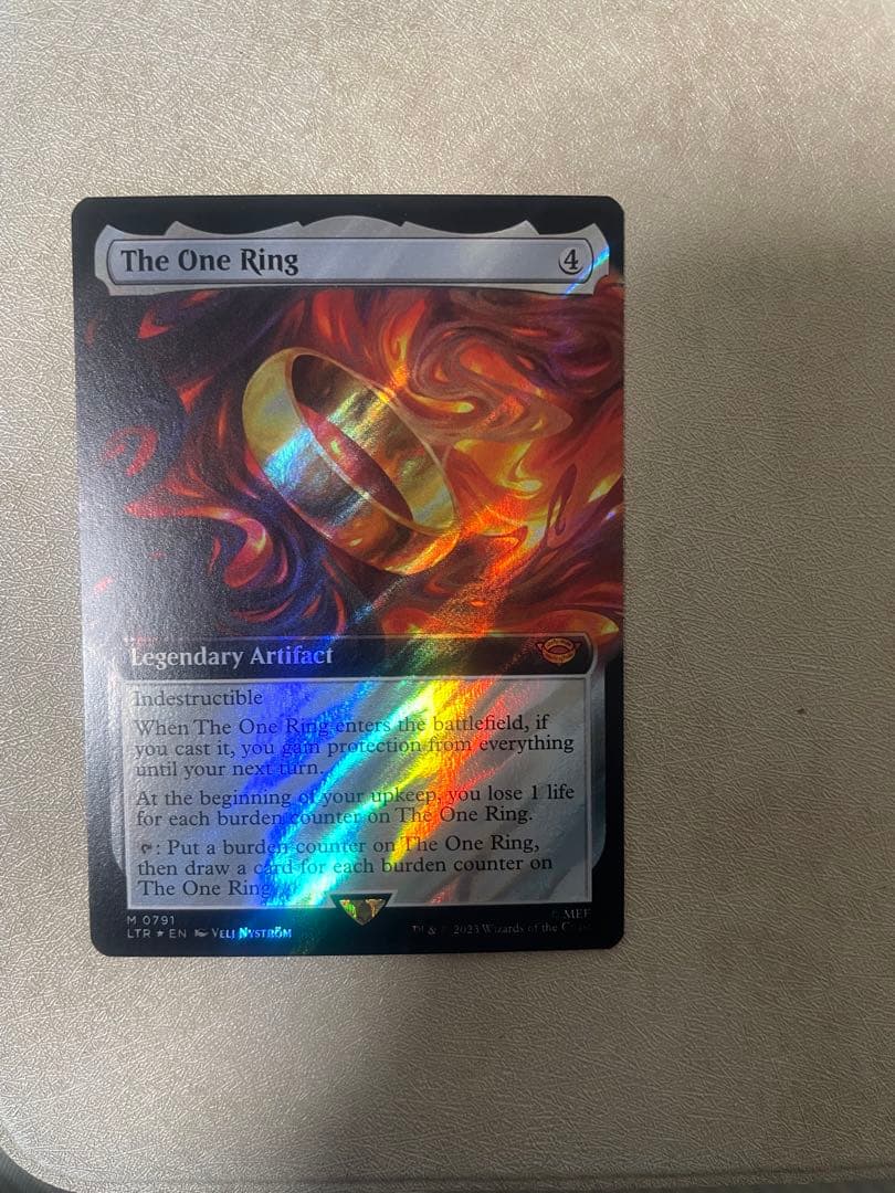 MTG 一つの指輪　サージ　foil 英語