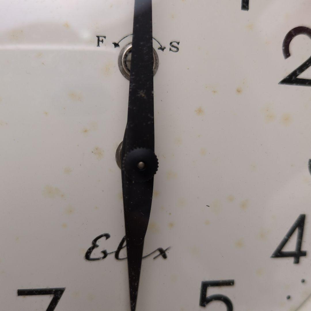 掛け時計 バス・船舶時計 昭和レトロ Japan Electric Auto