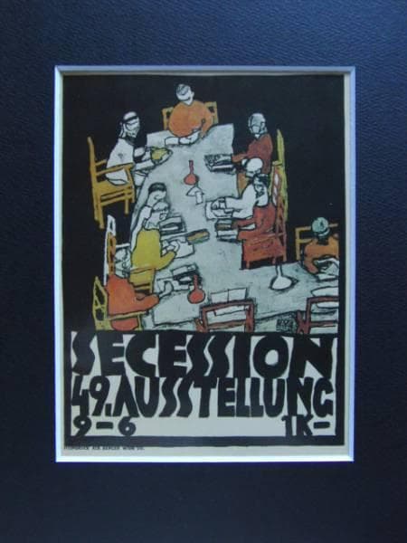 Egon Schiele、Secession 49. Austellung