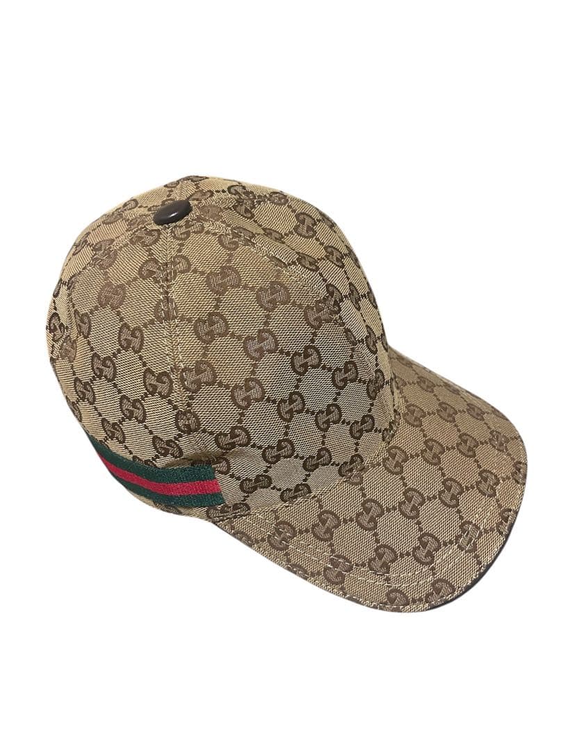 Gucci GGモノグラム ベースボールキャップ