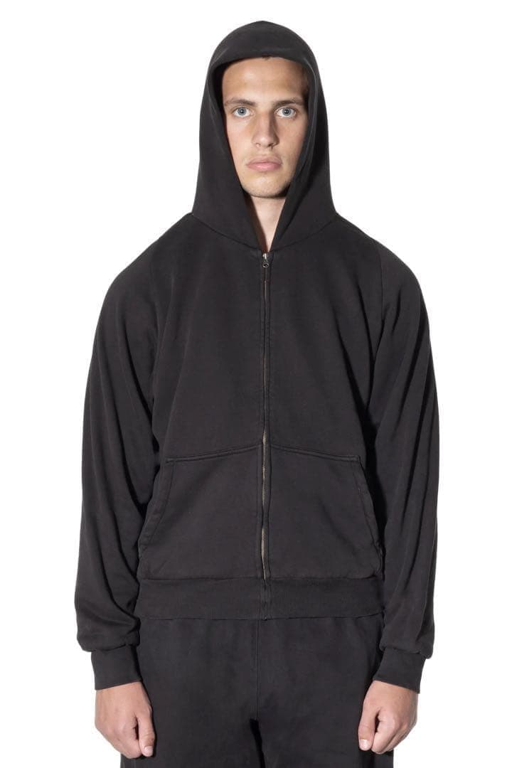 yeezy gap zip up hoodie フーディー　L ブラック