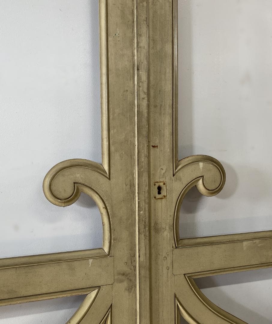 フランス アンティーク Double Door ドア テーブル チェア