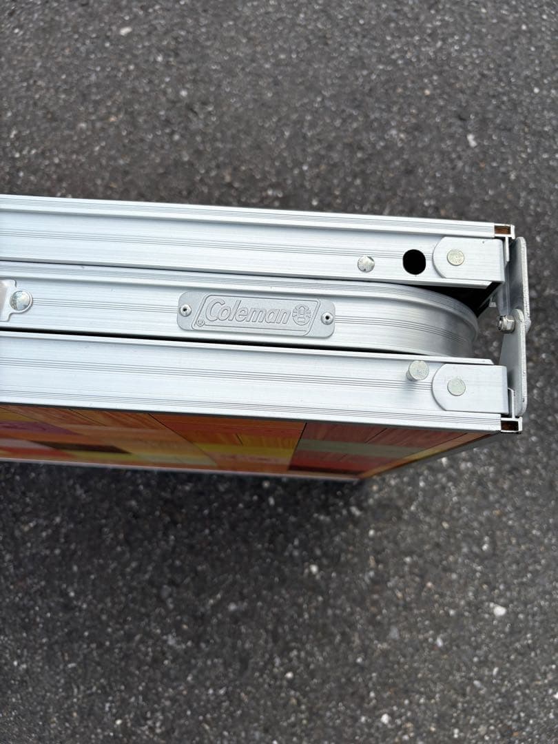 ®️ikiさん専用　Coleman ナチュラルモザイクリビングテーブル 140cm