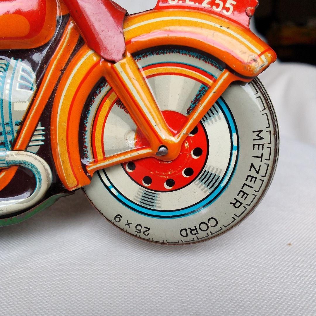 独製 オートバイ バイク ブリキ レトロ ビンテージ 昭和 古い