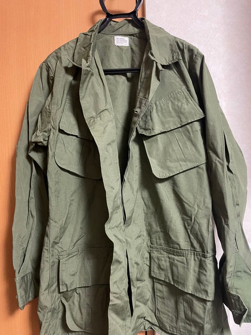 60s米軍ジャングルファーティーグジャケットミリタリー　ビンテージ