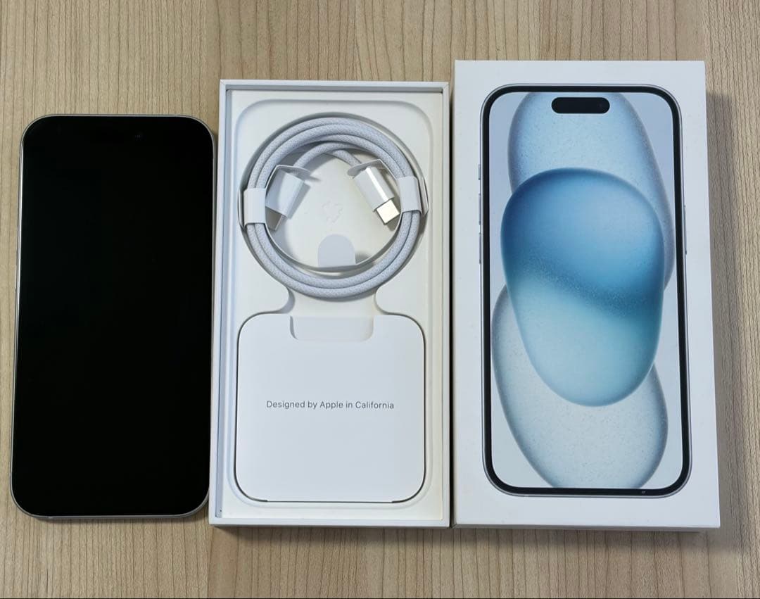 Apple iPhone 15 ブルー 本体 128GB