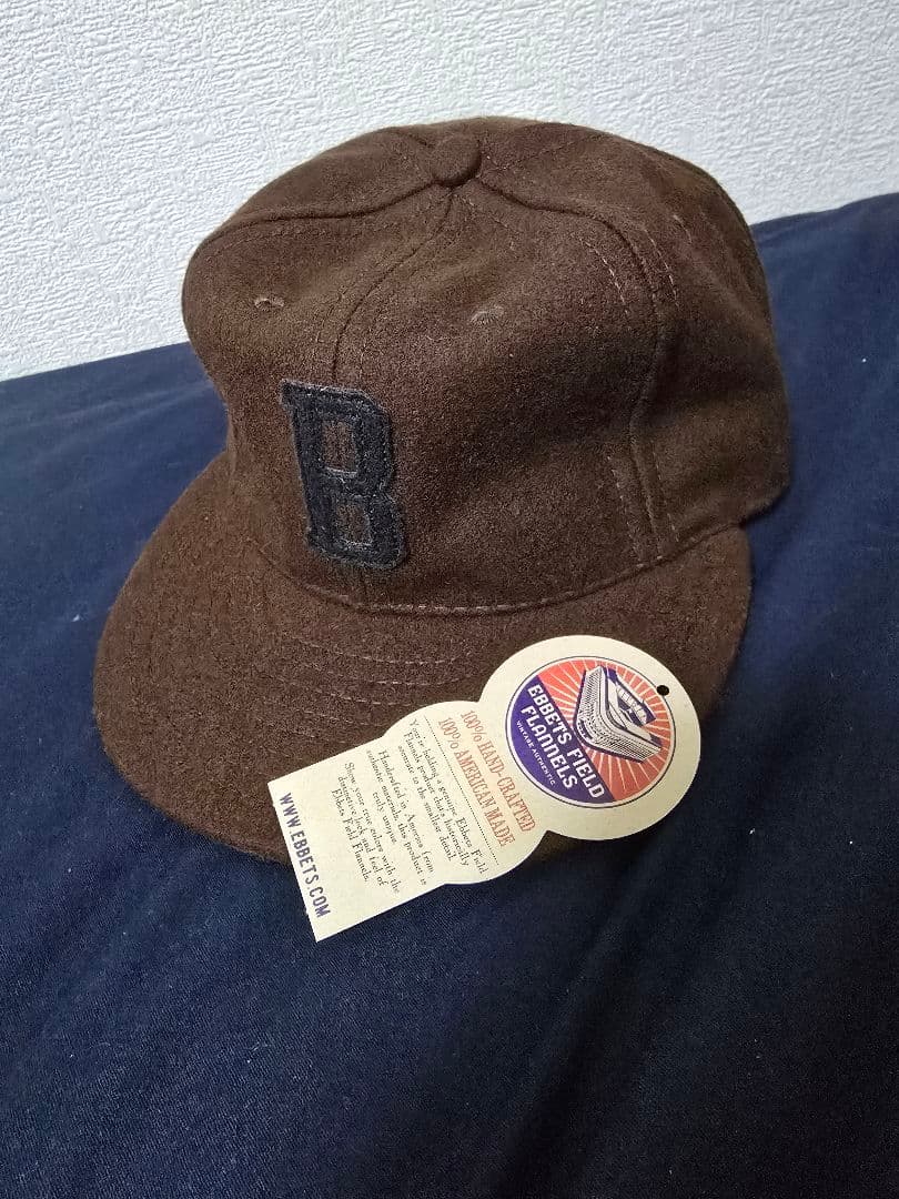 EBBETSFIELD　エベッツフィールド　6Panel Cap ウール