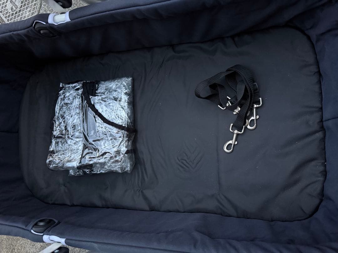 ピッコロカーネ　大型犬用 ネイビー ペットカート