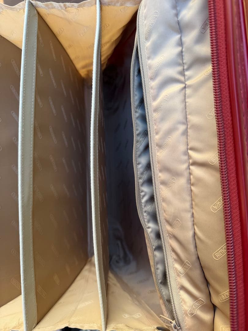 廃盤 リモワ レッド アタッシュ ビジネス キャリーケース ビジネストローリー