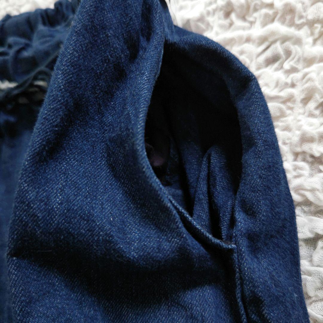 KAPITAL　魔女ブルマ　インディゴデニム　コットン　バルーンパンツ 日本製